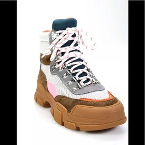 Villa Rouge Gem Leather Suede Ankle Boots